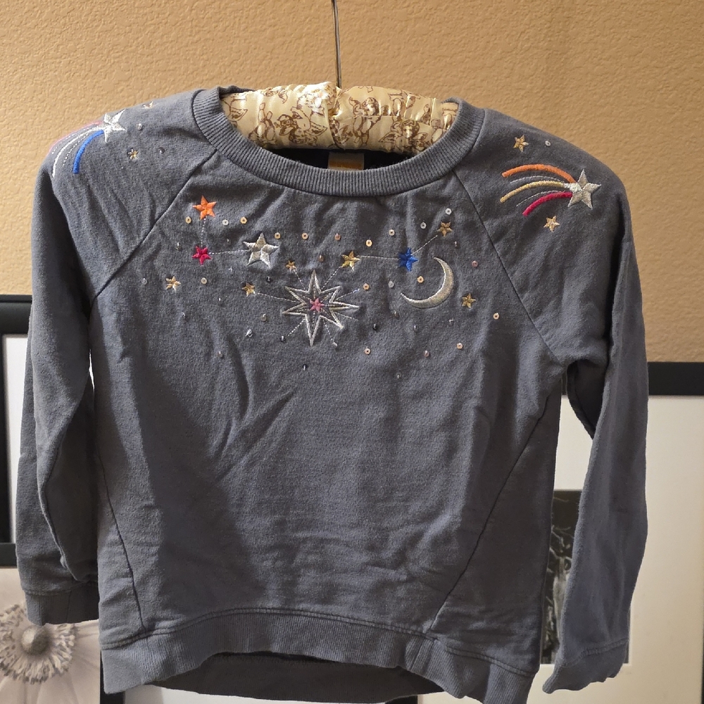 Gymboree Gray Celestial Sweatshirt